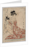 Woman of the Yoshiwara with Girl, 1753-1806 by Kitagawa Utamaro
