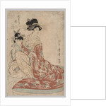 Woman of the Yoshiwara with Girl, 1753-1806 by Kitagawa Utamaro
