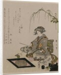 Woman Performing the Tea Ceremony, c. 1820 by Eizan Kikugawa