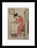 Woman Putting Out a Light, c. 1820 by Utagawa Kunisada