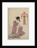 Woman Reading a Letter…, 1806 by Kitagawa Utamaro