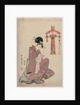 Woman Reading a Letter…, 1806 by Kitagawa Utamaro