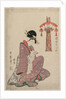 Woman Reading a Letter…, 1806 by Kitagawa Utamaro