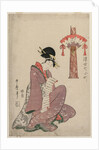 Woman Reading a Letter…, 1806 by Kitagawa Utamaro