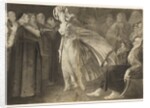 Woman Standing among the Friars Sketches of Heads; Two Women by John Brown