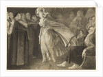 Woman Standing among the Friars Sketches of Heads; Two Women by John Brown