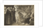 Woman Standing among the Friars Sketches of Heads; Two Women by John Brown