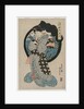 Woman with a Hand Mirror, c. early 1830s by Utagawa Kunisada