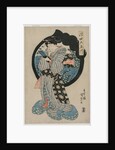 Woman with a Hand Mirror, c. early 1830s by Utagawa Kunisada