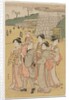 Women Accompanying a Girl to a Shrine, early 1790s by Katsukawa Shuncho