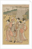 Women Accompanying a Girl to a Shrine, early 1790s by Katsukawa Shuncho