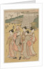 Women Accompanying a Girl to a Shrine, early 1790s by Katsukawa Shuncho