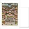 Women bathing before an architectural panorama, c. 1765 by Fayzullah
