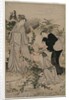 Women Cutting Branches of Bush Clover; The Noji Tama River in Omi Province …, late 1780s by Kubo Shunman