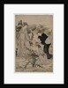 Women Cutting Branches of Bush Clover; The Noji Tama River in Omi Province …, late 1780s by Kubo Shunman