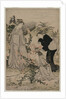 Women Cutting Branches of Bush Clover; The Noji Tama River in Omi Province …, late 1780s by Kubo Shunman