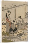 Women in a Tea House, late 1780s by Kubo Shunman