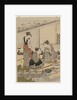 Women in a Tea House, late 1780s by Kubo Shunman