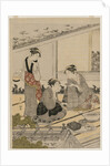 Women in a Tea House, late 1780s by Kubo Shunman