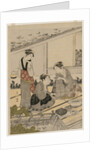 Women in a Tea House, late 1780s by Kubo Shunman