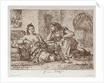 Women of Algiers, 1833 by Eugène Delacroix; Bertauts