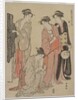 Women of the Tatsumi District, c. mid 1780s by Katsukawa Shuncho