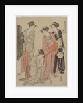 Women of the Tatsumi District, c. mid 1780s by Katsukawa Shuncho