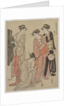 Women of the Tatsumi District, c. mid 1780s by Katsukawa Shuncho