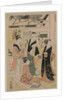 Women Visiting a Tea Stall on the Precincts of a Temple, early 1790s by Ch?bunsai Eishi