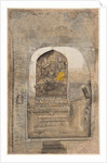 Worship of stone image of Shiva and Parvati within a lingam, c. 1710 by Unknown