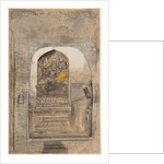 Worship of stone image of Shiva and Parvati within a lingam, c. 1710 by Unknown