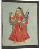 Yasoda Holding Krishna and Radha, 1800s by Unknown