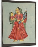 Yasoda Holding Krishna and Radha, 1800s by Unknown