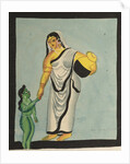 Yasoda Taking the Infant Krishna for a Walk, 1800s by Unknown