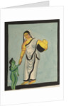 Yasoda Taking the Infant Krishna for a Walk, 1800s by Unknown