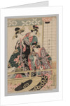 Yoshiwara Women Looking into the Street at Springtime, 1753-1806 by Unknown