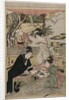 Young Man Writing at a Table, c. 1800 by Utagawa Toyohiro