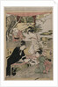 Young Man Writing at a Table, c. 1800 by Utagawa Toyohiro