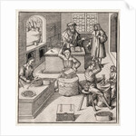 Young Maximilian in the Mint by Leonhard Beck