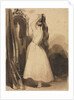 Young Woman Combing Her Hair, 1800s, before 1857 by Achille Devéria