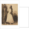Young Woman Combing Her Hair, 1800s, before 1857 by Achille Devéria