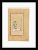 Youth Seated by a Willow; Single Page Illustration, c. 1600-1650 by Muhammad Yusuf (style of)
