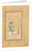 Youth Seated by a Willow; Single Page Illustration, c. 1600-1650 by Muhammad Yusuf (style of)