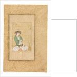 Youth Seated by a Willow; Single Page Illustration, c. 1600-1650 by Muhammad Yusuf (style of)