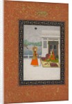 Yusuf and Zulaykha meeting, c. 1764 by Unknown