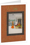 Yusuf and Zulaykha meeting, c. 1764 by Unknown