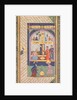 Zulaykha in her palace and as an old woman with Joseph, from a Panj Ganj…, 1603-1 by Mushfiq; others