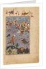 Rustam meets the challenge of Ashkabus, from a Shah-nama of Firdausi…c1590-1600 by Unknown