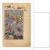 Rustam meets the challenge of Ashkabus, from a Shah-nama of Firdausi…c1590-1600 by Unknown