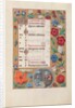 Hours of Queen Isabella the Catholic, Queen of Spain: Fol. 10r, September, c. 1500 by Master of the First Prayerbook of Maximillian